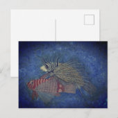 Lucky Fish Art Painting Briefkaart (Voorkant / Achterkant)