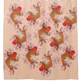 Lucky fish douchegordijn (Voorkant)