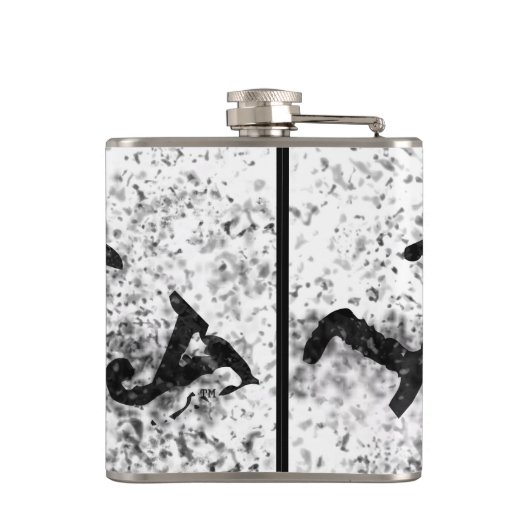 Lucky Fish Heupfles (Achterkant)