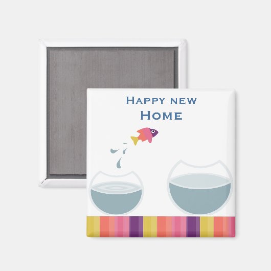 Lucky Fish Magneet (Voorkant / Achterkant)