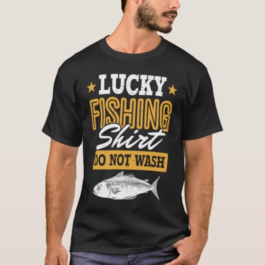 Lucky Fishing  for Fish Hunter and Fisherman  13 T-shirt (Voorkant)