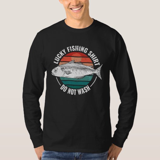 Lucky Fishing  for Fish Hunter and Fisherman  19 T-shirt (Voorkant)