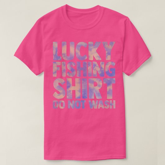 lucky fishing shirt do not wash funny fishing men (Design voorkant)