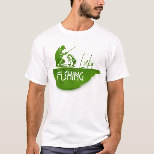 Lucky Fishing T-Shirt (Voorkant)