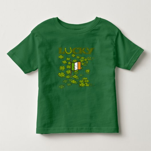 Lucky Flag Kinder Shirts (Voorkant)