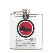 Lucky Flask Heupfles (Voorkant)