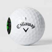 Lucky Fore Leaf Clover Golfballen (Logo)