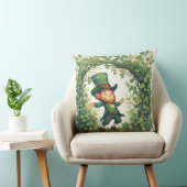 Lucky Forest Woodland Magical Leprechaun Nursery  Kussen (Stoel)