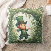 Lucky Forest Woodland Magical Leprechaun Nursery  Kussen (Deken)
