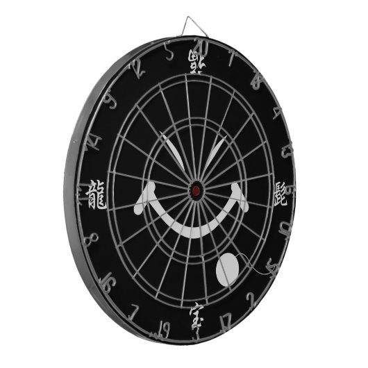 Lucky Fortune Dragon Beard Dartbord (Voorkant Links)