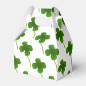 Lucky Four Leaf Clover Bedankdoosjes (Achterkant)