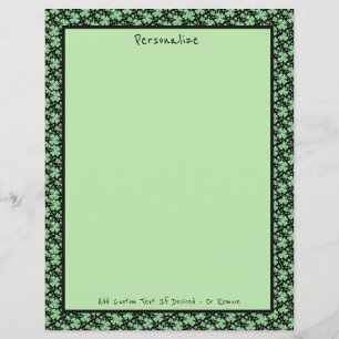 Lucky Four Leaf Clover Charm personaliseert