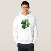 Lucky Four-Leaf Clover Hoodie (Voorkant volledig)