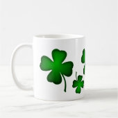 Lucky Four Leaf Clover Koffiemok (Links)