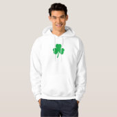 Lucky Four Leaf Clover man vrouw Unisex T-shirt ho (Voorkant volledig)