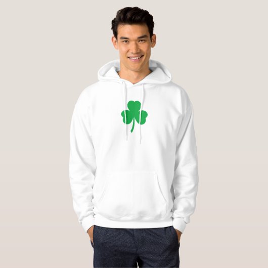 Lucky Four Leaf Clover man vrouw Unisex T-shirt ho (Voorkant volledig)