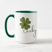 Lucky Four Leaf Clover Mok (Links)