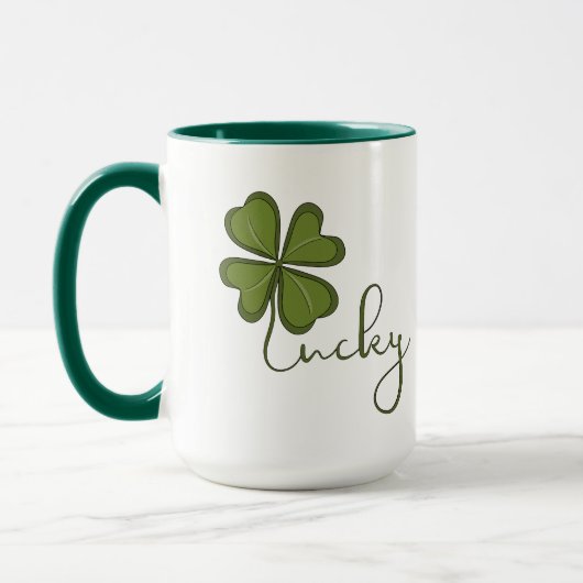 Lucky Four Leaf Clover Mok (Links)