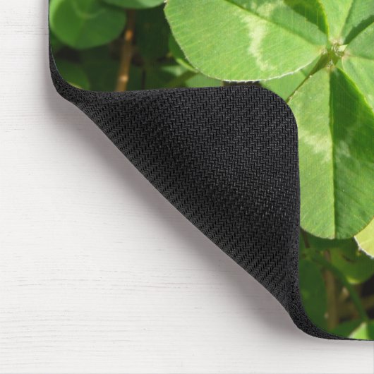 Lucky Four Leaf Clover Muismat (Hoek)