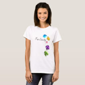 Lucky Four Leaf Clover-ontworpen Shirt (Voorkant volledig)
