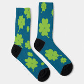 Lucky Four Leaf Clover socks St. Patty’s day Sokken (Rechts)