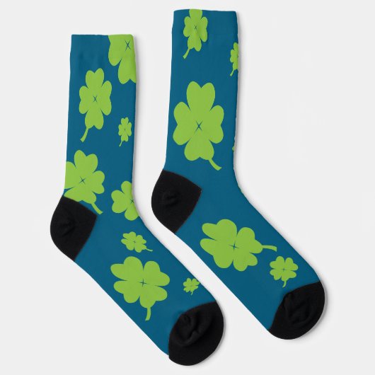 Lucky Four Leaf Clover socks St. Patty’s day Sokken (Rechts)