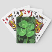 Lucky four-Leaf-Clover-speelkaarten Speelkaarten (Achterkant)