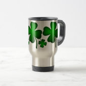 Lucky Four Leaf Clover Stein Reisbeker (Voorkant rechts)