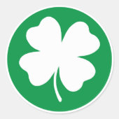 Lucky Four Leaf Clover Stickers (Voorkant)