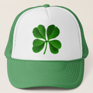 Lucky Four Leaf Clover Trucker Pet