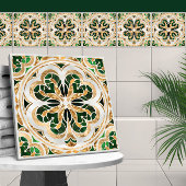 Lucky Four-leaf klaver luxe Tegeltje