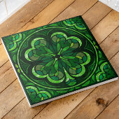 Lucky Four-leaf klaver luxe Tegeltje