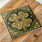 Lucky Four-leaf klaver luxe Tegeltje