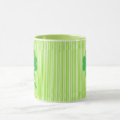Lucky Four Leaf Shamrock Design-87906 Mok (Midden)