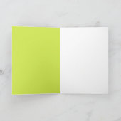 Lucky Fox Shamrock Sunglasses St Patrick's day Kaart (Binnen)