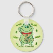 Lucky Frog Win! Sleutelhanger (Voorkant)