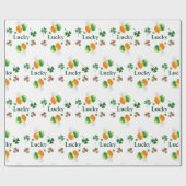 Lucky - Funny St. Patrick's Day Cadeaupapier (Vlak)