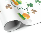 Lucky - Funny St. Patrick's Day Cadeaupapier (Rol Hoek)