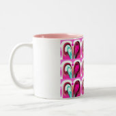 Lucky futures tweekleurige koffiemok (Links)