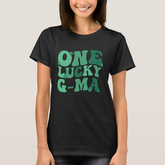 Lucky G Ma Grandmother St Patrick's Day G Ma Grand T-shirt (Voorkant)