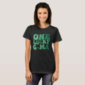 Lucky G Ma Grandmother St Patrick's Day G Ma Grand T-shirt (Voorkant volledig)