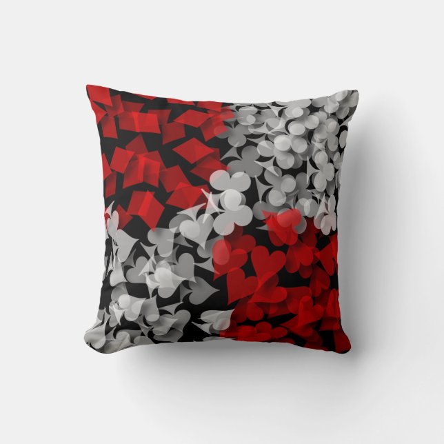 Lucky Gambler Kussen (Voorkant)