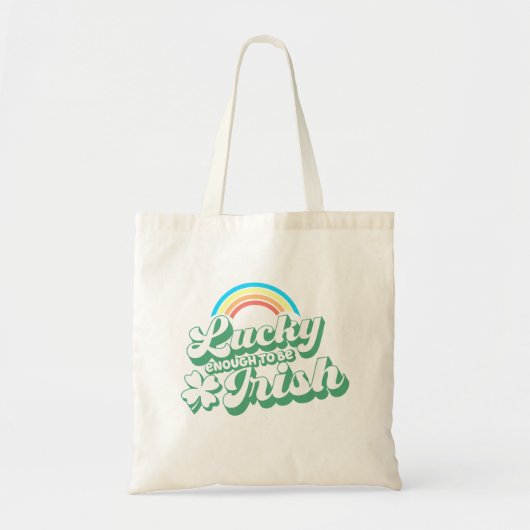 Lucky genoeg om Iers te zijn Tote Bag (Voorkant)