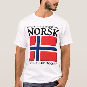 Lucky genoeg om Norsk Shirt te zijn
