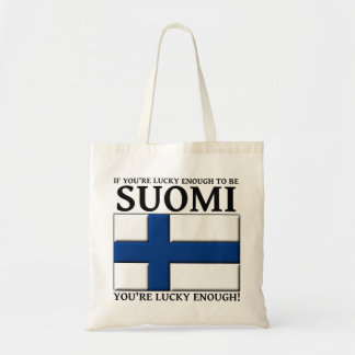 Lucky genoeg om Suomi Fins Tas Bag te zijn