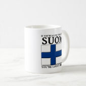 Lucky genoeg om suomi Finse Mok te zijn (Voorkant rechts)