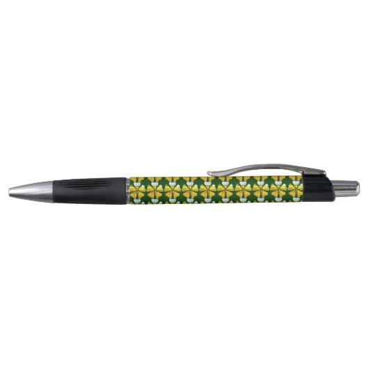 Lucky Giraffe Irish Clover Pen (Bovenkant)