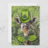 Lucky Giraffe Kaart (Voorkant)