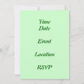 Lucky Giraffe Kaart (Achterkant)