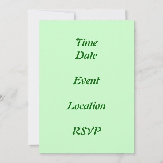 Lucky Giraffe Kaart (Achterkant)